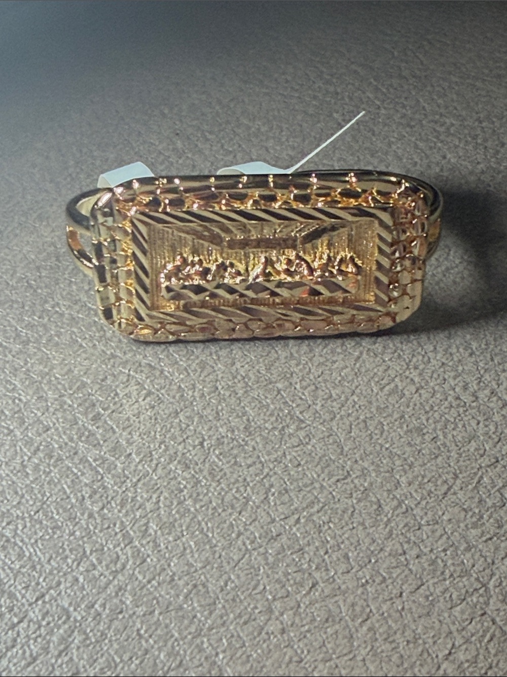 Gold filled double ring